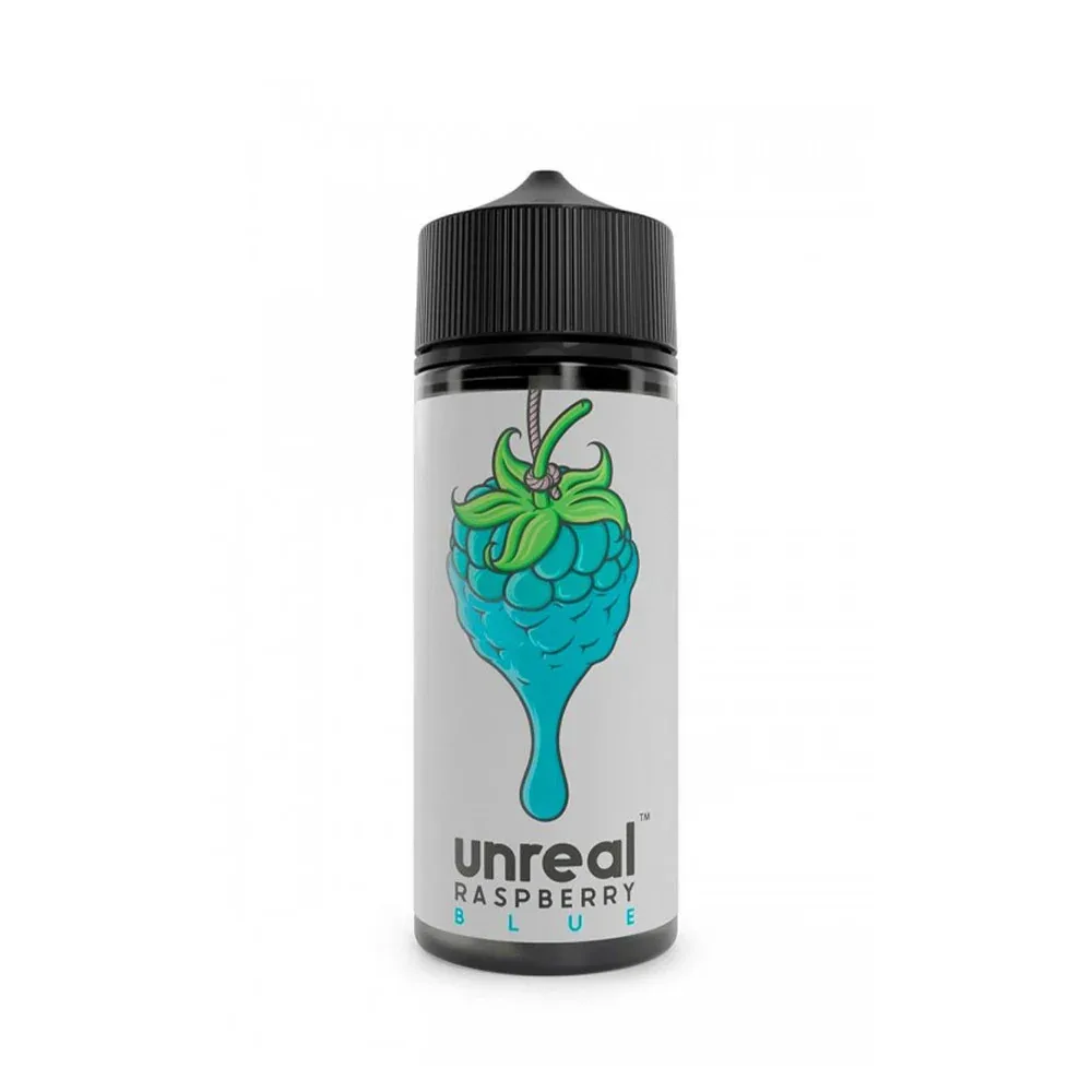 Unreal Raspberry Blue 100ml Shortfill E-Liquid