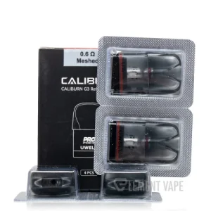 UWELL CALIBURN G3 REPLACEMENT POD CARTRIDGE- 4 Pack