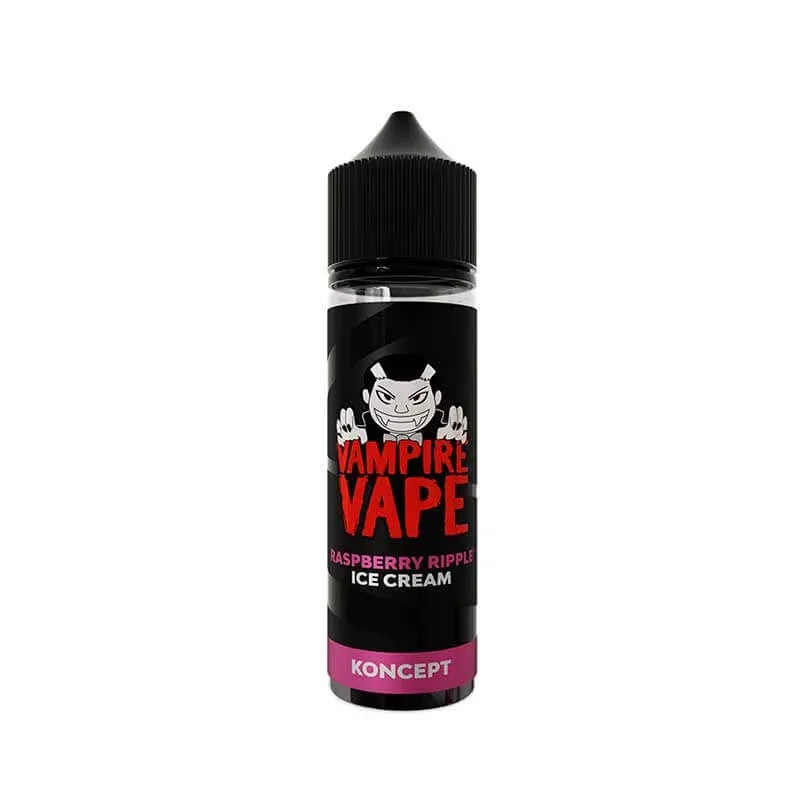 Vampire Vape Desserts Raspberry Ripple Ice Cream E-Liquid Shortfill 50ml