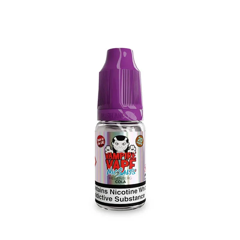 Vampire Vape Heisenberg Cola 10ml Nic Salt E-Liquid
