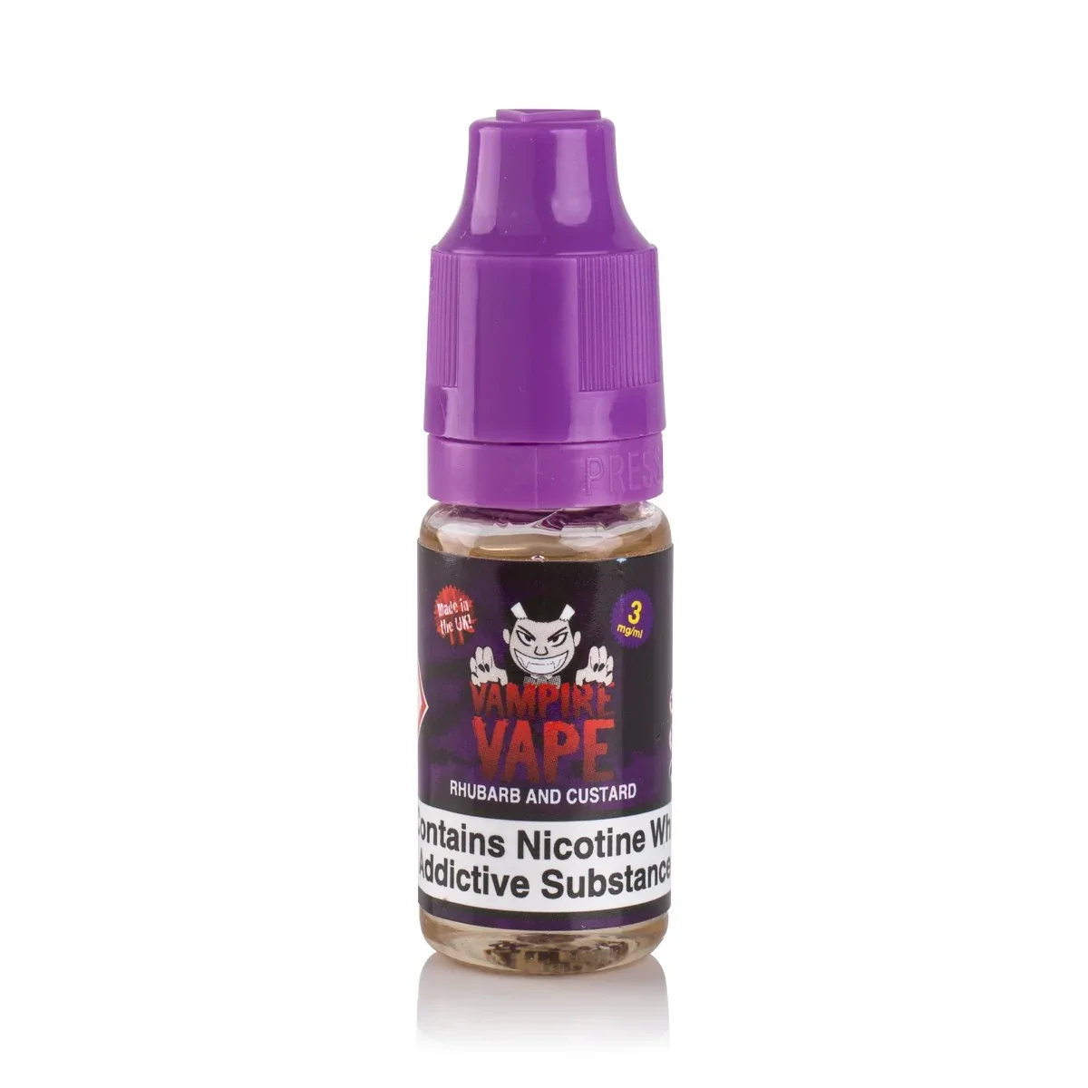 Vampire Vape Rhubarb and Custard E-Liquid 10ml - Image 2