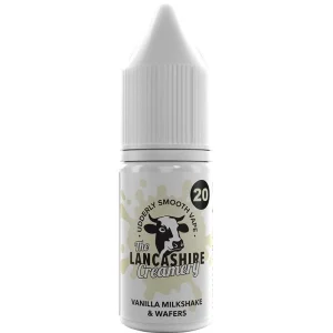 Vanilla milkshake & wafers The Lancashire Creamery e-liquid 10ml