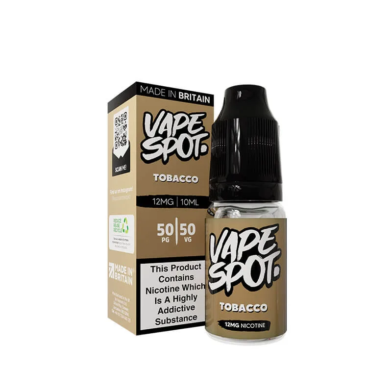 Vape Spot Tobacco E-Liquid 10ml - Image 2