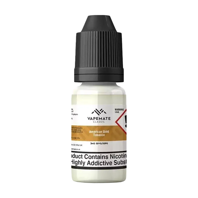 Vapemate Classic American Gold Tobacco 10ml
