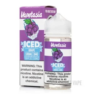 VAPETASIA - ICED GRAPE 100ml