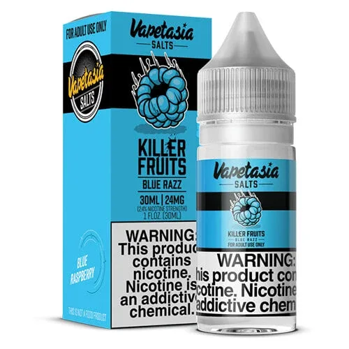 Vapetasia Killer Fruits Salts - Blue Razz