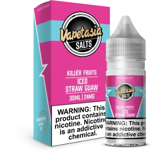 Vapetasia Salts 30ml – Iced Straw Guaw