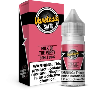 Vapetasia Salts 30ml – Milk of the Poppy