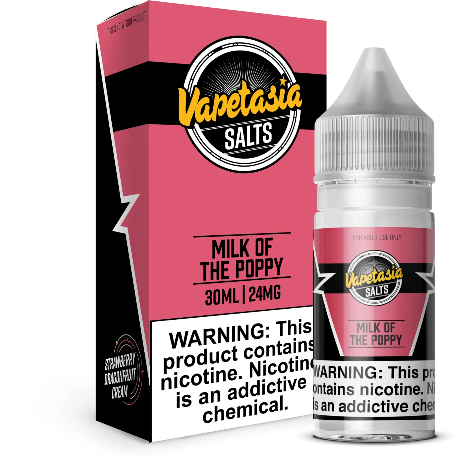 Vapetasia Salts 30ml – Milk of the Poppy