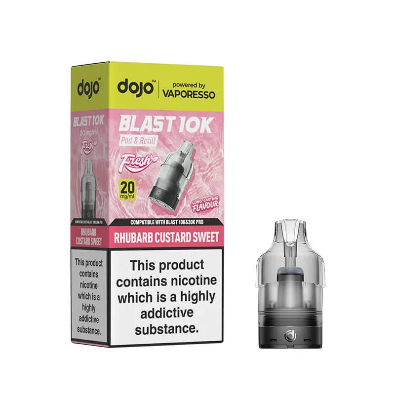 Vaporesso Dojo Blast Fresh Prefilled Pod & Refill – Rhubarb Custard Sweet