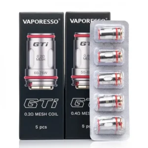 VAPORESSO GTI MESH REPLACEMENT COIL - 5 PACK