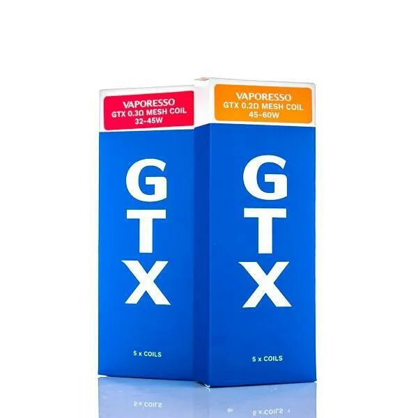 VAPORESSO GTX MESH REPLACEMENT COIL - 5 PACK - Image 2