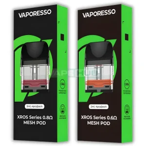 Vaporesso XROS Series Replacement Pods 4 Pack 2ml