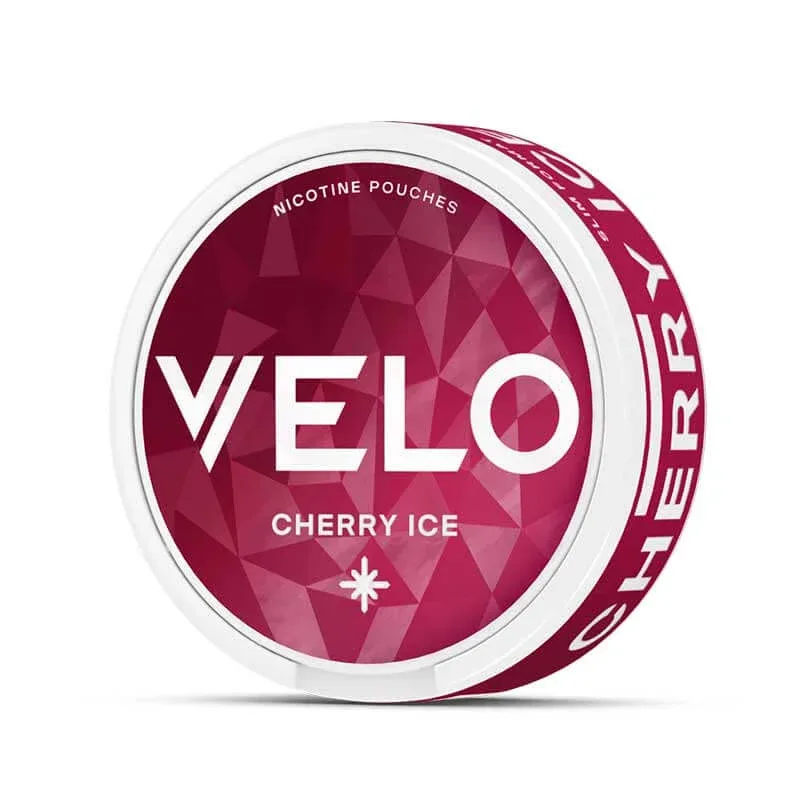 Velo Cherry Ice Slim Nicotine Pouches - Original (10mg)
