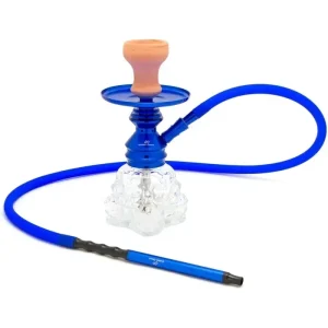 Vertrex Glass Skull 13" Hookah-Golden Desert