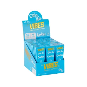 VIBES X COOKIES 30PK 1-1/4 CONES – ULTRA THIN