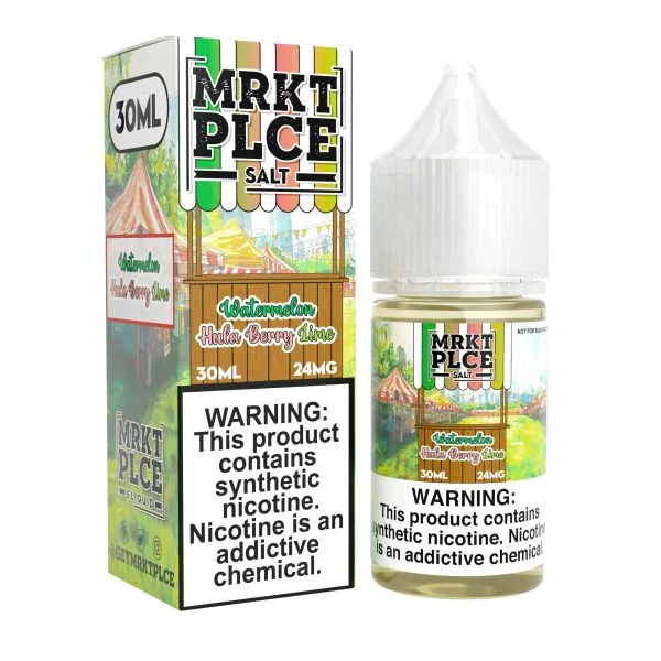 Watermelon Hulaberry Lime Nic Salt by MRKT PLCE - (30mL)