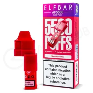Watermelon Ice Elf Bar AF5500 Refill Pack