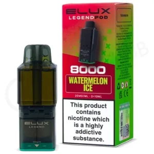 Watermelon Ice Elux Legend 8000 Prefilled Pod
