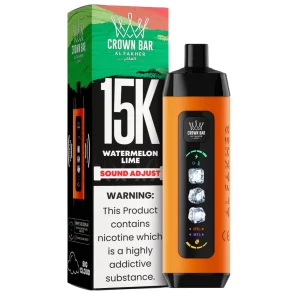 Watermelon Lime Al Fakher Crown Bar Ice Adjust 15K