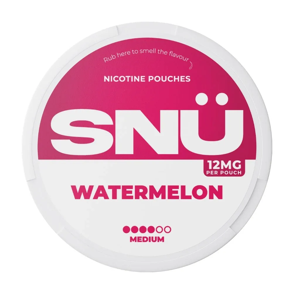 Watermelon Nicotine Pouches by SNU (20pk)