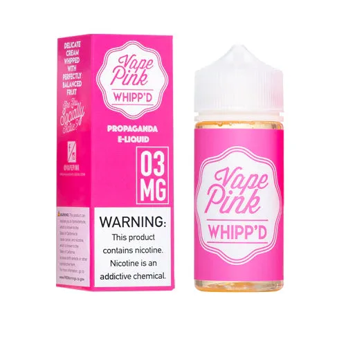 Whipp'd by Vape Pink Series 100mL