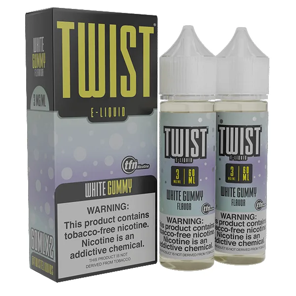 White Gummy by Twist TFN Series (x2 60mL) 120mL