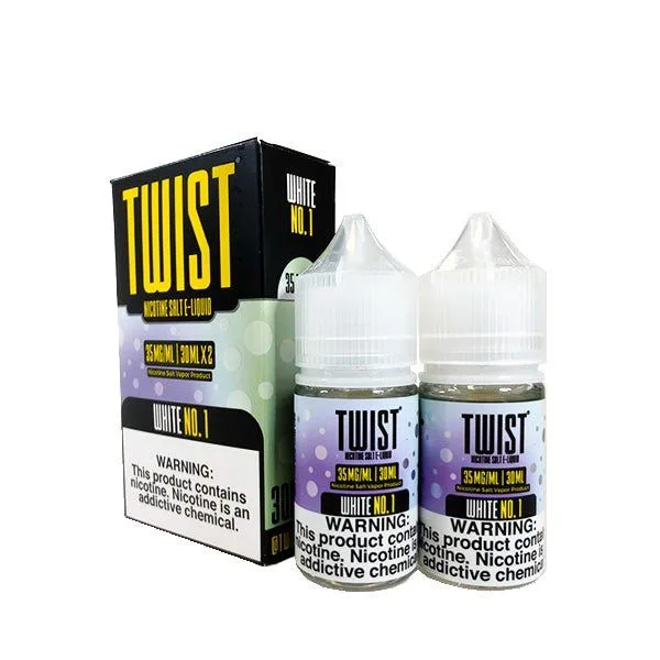 White No.1 by Twist Salts Series 30mL 2-Pack