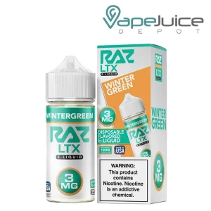 Wintergreen Pod Juice x RAZ LTX 100ml