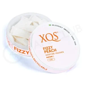 XQS Fizzy Peach Nicotine Pouches
