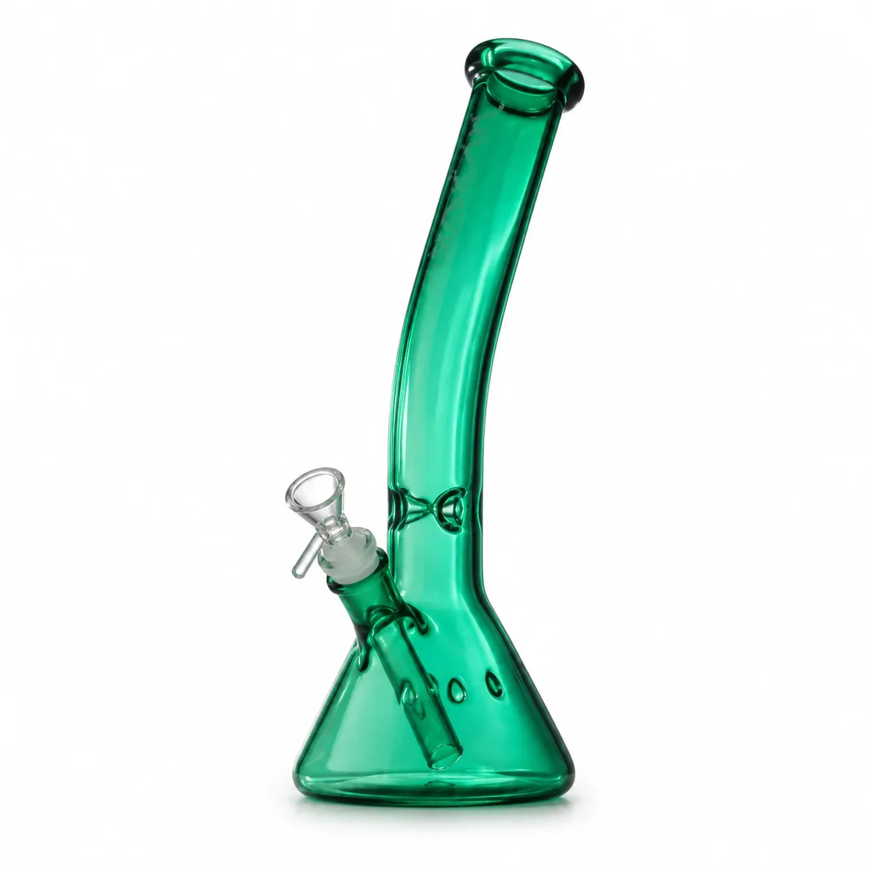 Xtreme - 12" Curve Neck Glass Bong - Image 2