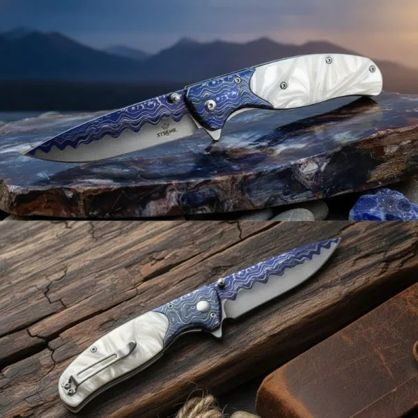 Xtreme - 8.58" Arctic Wave Foldable Pocket Knife - Image 2