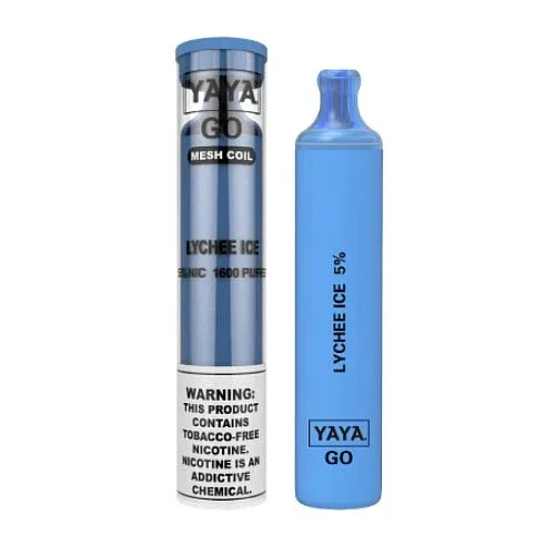YAYA Go 1600 NTN Lychee Ice Disposable Vape Pen