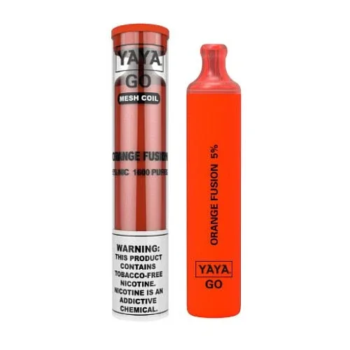 YAYA Go 1600 NTN Orange Fusion Disposable Vape Pen