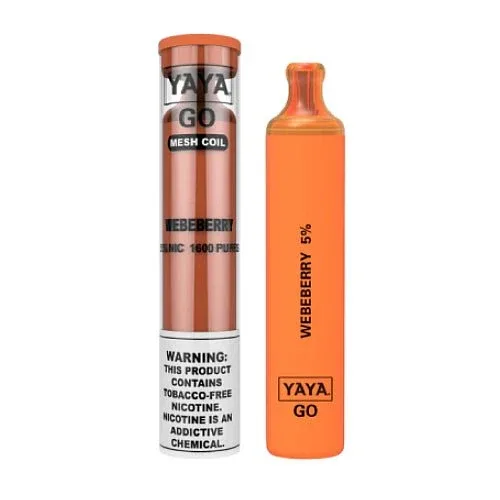 YAYA Go 1600 NTN Webeberry Disposable Vape Pen