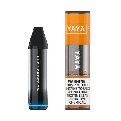 YAYA LUX 4000 NTN Juicy Drops Disposable Vape Pen