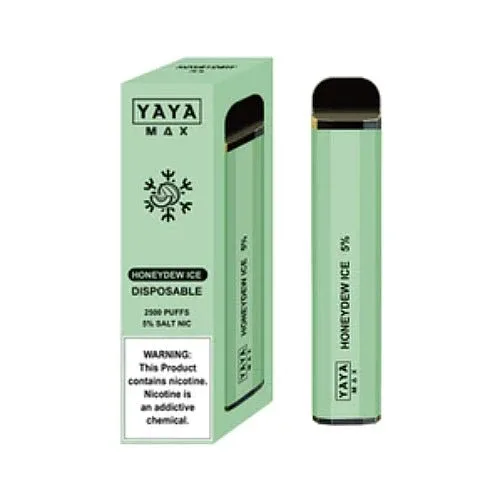 YAYA MAX Honeydew Ice Disposable Vape Pen