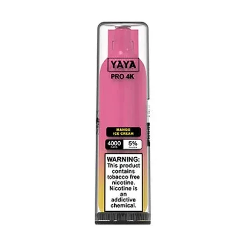 YAYA Pro 4K NTN Mango Ice Cream Disposable Vape Pen
