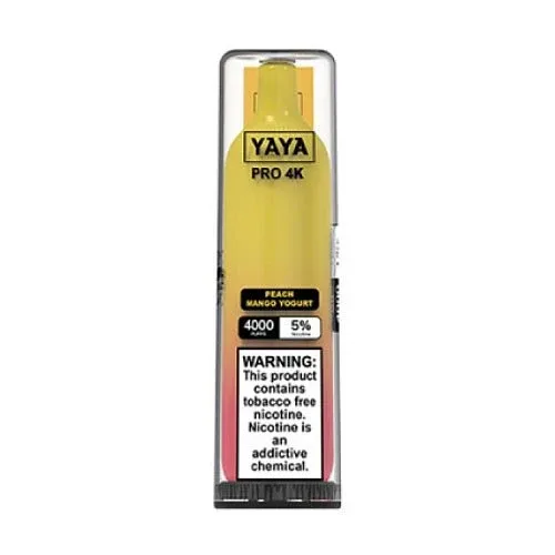 YAYA Pro 4K NTN Peach Mango Yogurt Disposable Vape Pen