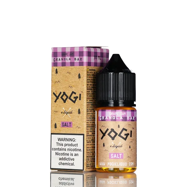 Yogi Salt Nic – Grape Jam Granola Bar – 30mL