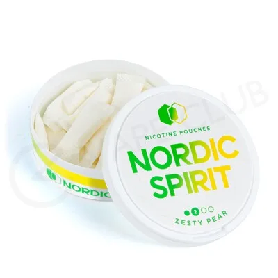 Zesty Pear Nicotine Pouches by Nordic Spirit