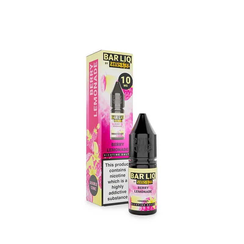 Zeus Juice Bar Liq Berry Lemonade Nic Salt E-Liquid 10ml - Image 2