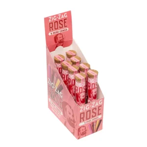 ZIG ZAG ROSE MINI CONE – 1PK- 5CT